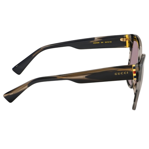 Gucci Sunglasses GG0459S gray purple lenses - Picture 9 of 16